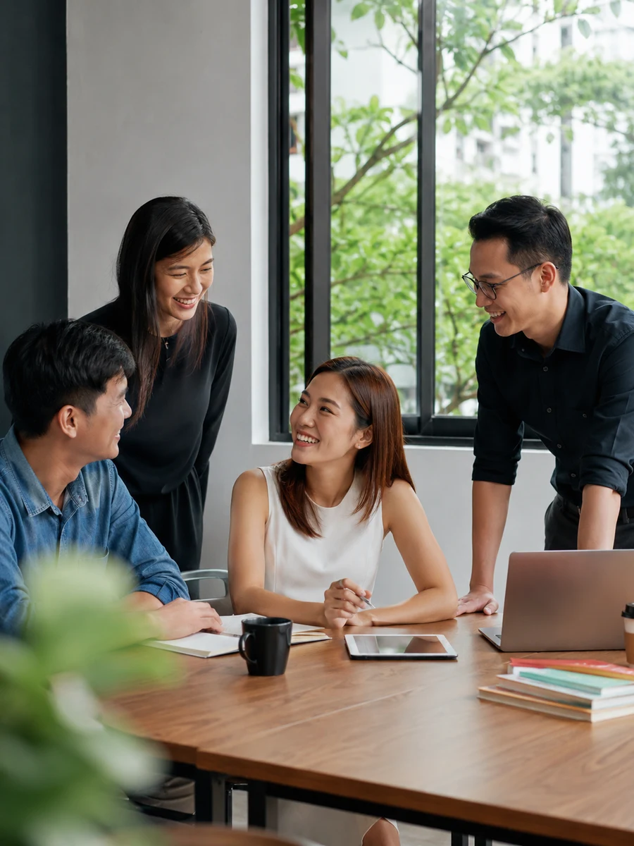 We & Us HR team Singapore
